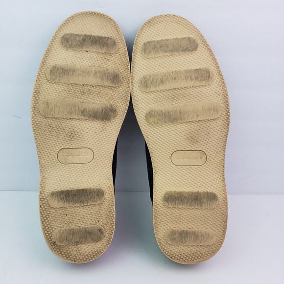 Andrew Marc Dorchester Brig Mens Size 9 Gray Suede Oxford Boat Shoes - Picture 8 of 11